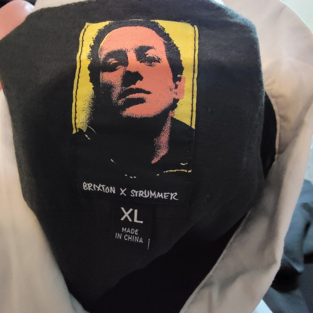 Brixton X strummer long sleeve button down dress shirt XL - Picture 7 of 11